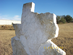 limestone texas statue